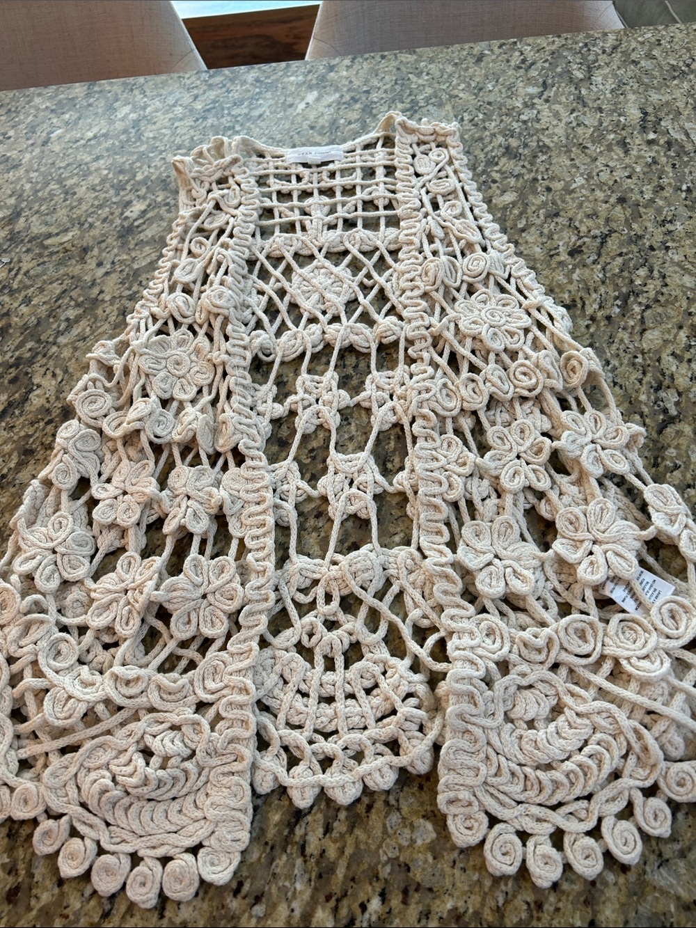 Dear John crochet vest